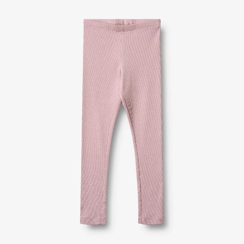 Men's Patterned Pants with Camouflage PrintsRib Leggings Maddy - lavender mist