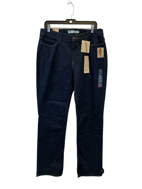 Hipster Skinny Men's JeansJeans Straight By Levis In Blue Denim, Size: 14