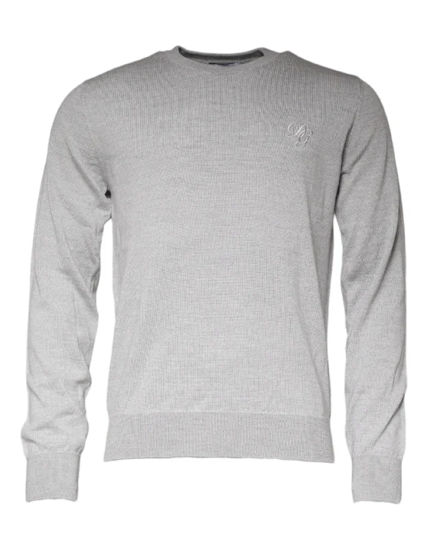 Lightweight Men's Cardigan SweatersDolce & Gabbana Wool Crew Neck Pullover Men's Sweater (Pre-Owned) Lightweight Men's Cardigan SweatersDolce & Gabbana Wool Crew Neck Pullover Men's Sweater (Pre-Owned)