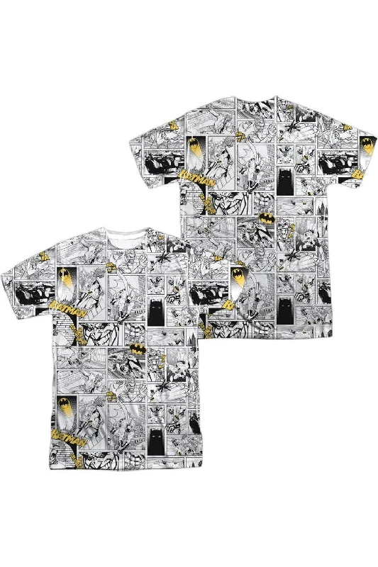 Lightweight Men's Linen ShirtsBatman Comic All Over (Front/Back Print) Short Sleeve Adult 100% Poly Crew Tee / T-Shirt Lightweight Men's Linen ShirtsBatman Comic All Over (Front/Back Print) Short Sleeve Adult 100% Poly Crew Tee / T-Shirt