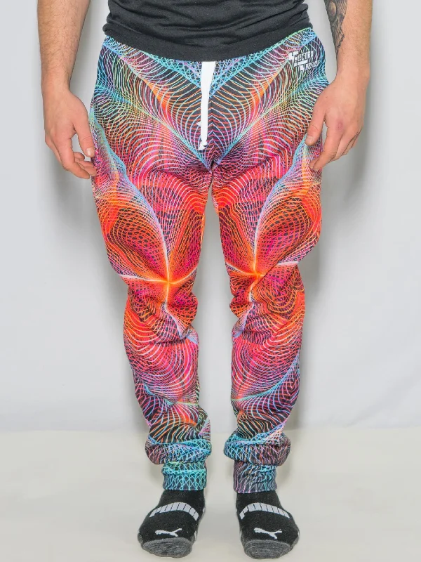 Men's Pants with Pleated FrontsHypnotic Vortex Unisex Joggers
