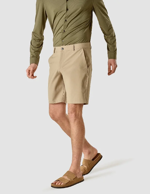 Warm Men's Fleece-Lined PantsEssential Shorts Khaki