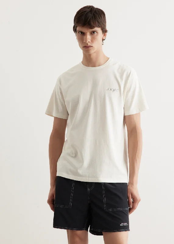 Men's Shirts with TiesPigment Dyed SNYC Short Sleeve T-Shirt