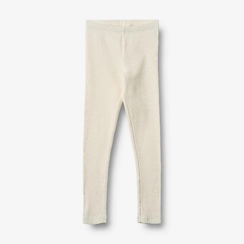 Men's Pants with Graphic PrintsJersey Legggings Jules - ivory