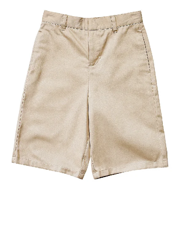Men's Pants with Stain-Resistant TreatmentFrench Toast Boys 4-7 Flat Front Khaki Shorts
