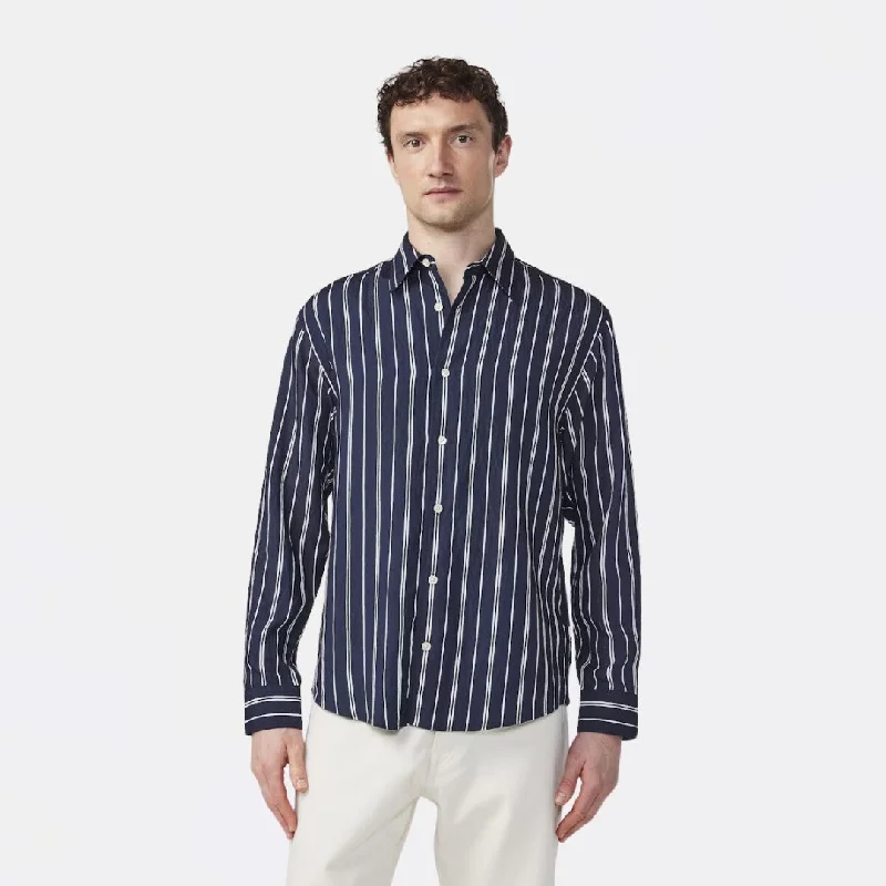 Men's Dressy Casual Shirts for Smart-Casual EventsQuinsy 5330 Lyocell Blend Shirt (Navy Blue) Men's Dressy Casual Shirts for Smart-Casual EventsQuinsy 5330 Lyocell Blend Shirt (Navy Blue)