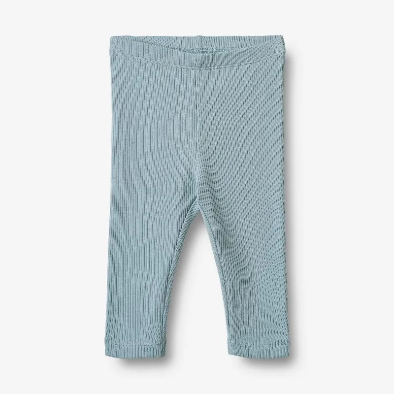 Durable Men's Work PantsJersey Legggings Jules - calm blue