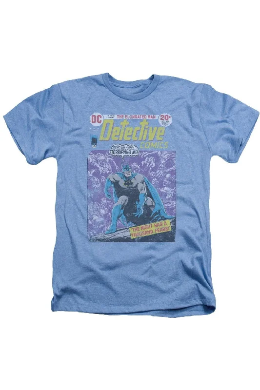 Men's Shirts with Elastic WaistbandsBatman A Thousand Fears Adult Heather Tee / T-Shirt Men's Shirts with Elastic WaistbandsBatman A Thousand Fears Adult Heather Tee / T-Shirt