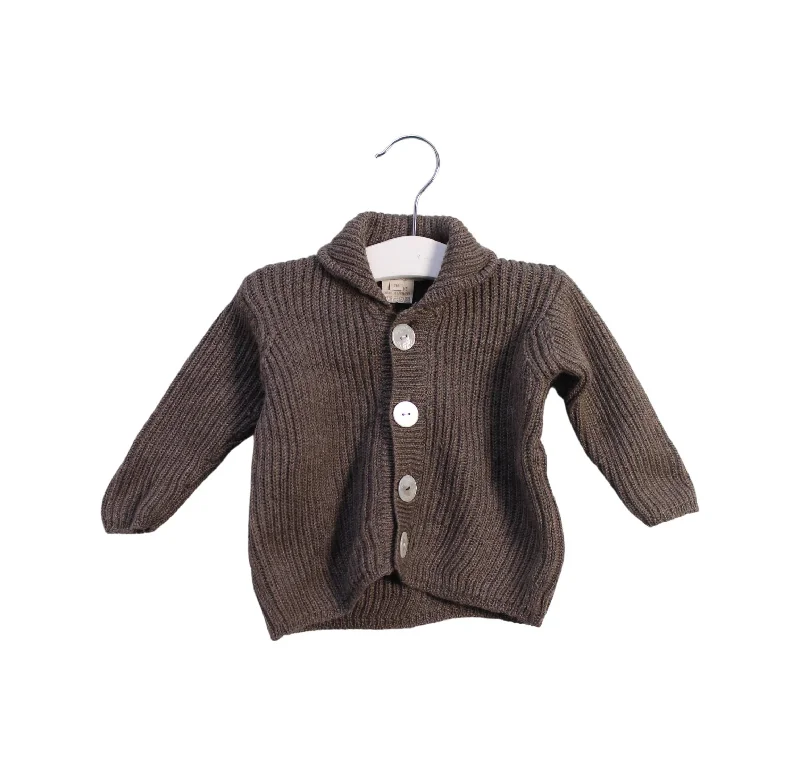 Men's Sweaters with Ribbed CuffsOvale Cardigan 0-3M