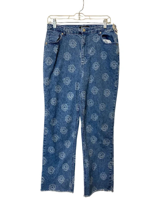 High-Quality Men's JeansJeans Straight By Versona In Blue Denim, Size: 12