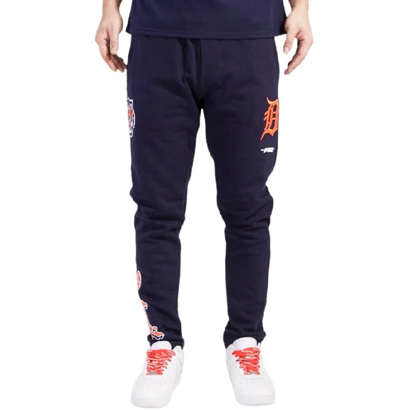 Men's Pants with Wrinkle-Resistant FabricPro Standard Detroit Tigers Brushed Back French Terry Joggers (Midnight Navy) Men's Pants with Wrinkle-Resistant FabricPro Standard Detroit Tigers Brushed Back French Terry Joggers (Midnight Navy)