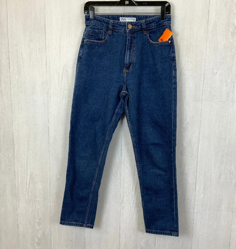 Men's Skinny JeansJeans Straight By Zara In Blue Denim, Size: 6