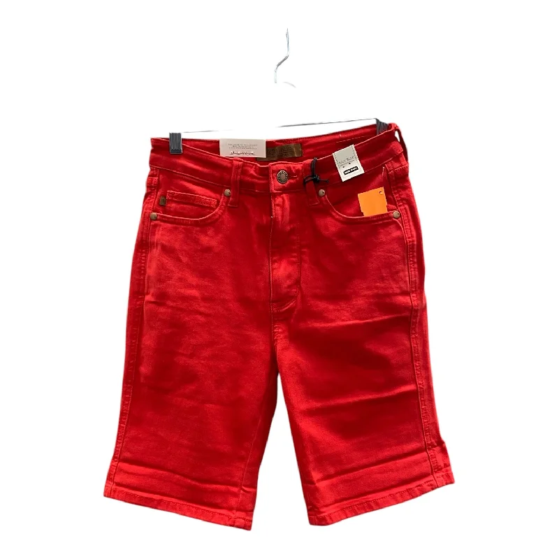 Men's Pants with Moisture-Wicking PropertiesShorts By Judy Blue In Red, Size:8