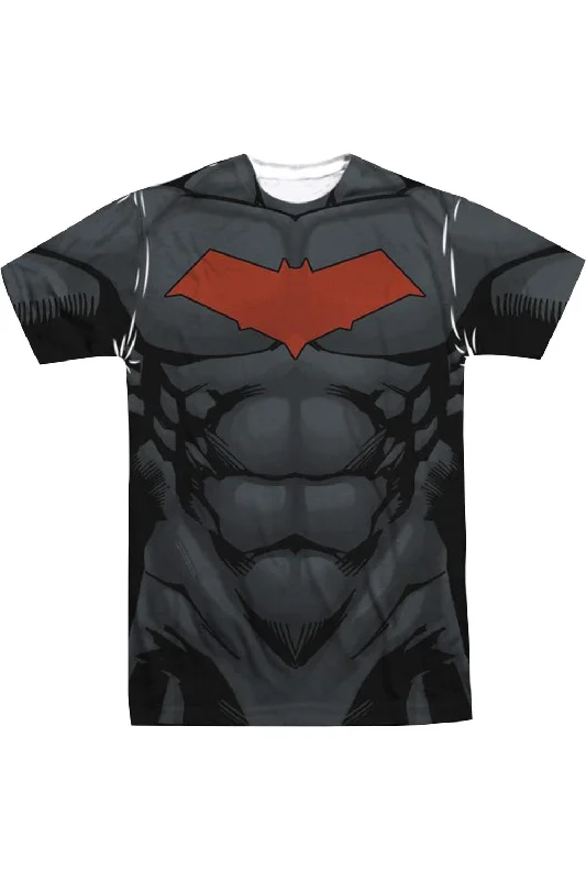 Men's Shirts with Wingtip CollarsBatman Red Hood Style 2 (Front/Back Print) Short Sleeve Adult Poly Crew Tee / T-Shirt Men's Shirts with Wingtip CollarsBatman Red Hood Style 2 (Front/Back Print) Short Sleeve Adult Poly Crew Tee / T-Shirt