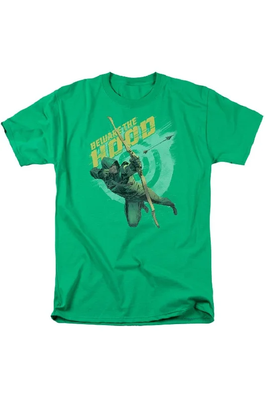 Men's Shirts for CampingArrow Beware Short Sleeve Adult Tee / T-Shirt
