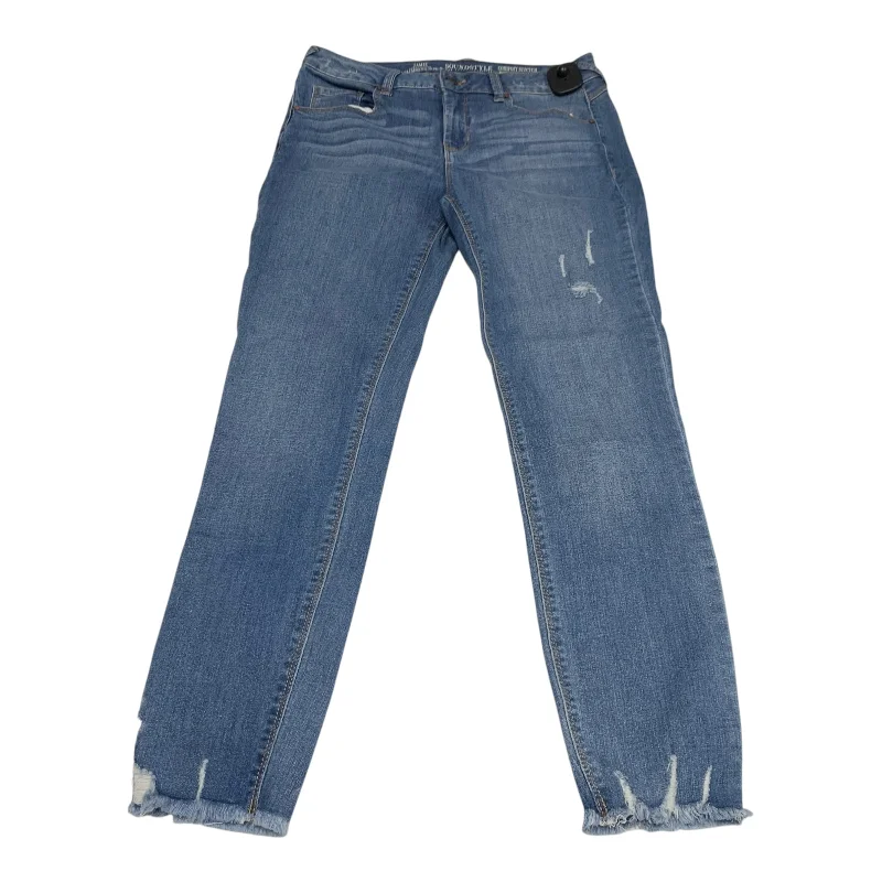 Baggy Men's JeansJeans Skinny By Sound Styles In Blue Denim, Size: 8