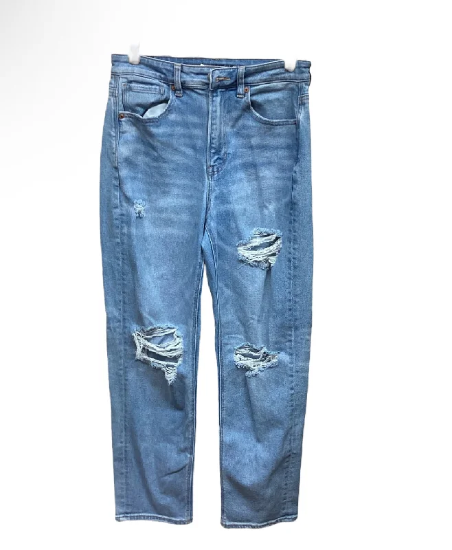 Men's Straight-Leg JeansJeans Straight By American Eagle In Blue Denim, Size: 6