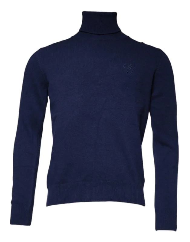 Men's Sweaters with Set-In SleevesDolce & Gabbana Wool Knit Turtleneck Pullover Men's Sweater Men's Sweaters with Set-In SleevesDolce & Gabbana Wool Knit Turtleneck Pullover Men's Sweater