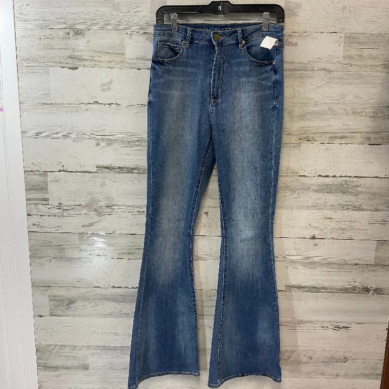 High-Waisted Bootcut Men's JeansJeans Flared By Articles Of Society In Blue Denim, Size: 4