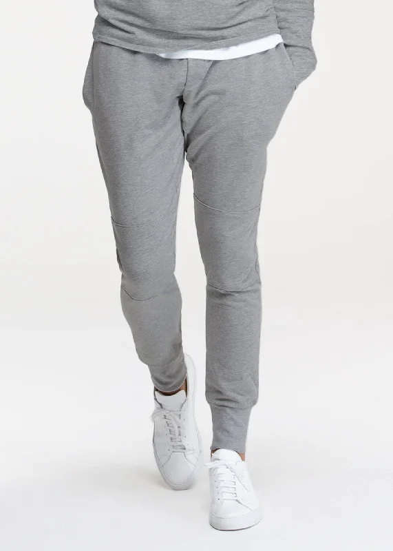 Men's Patterned Pants with Geometric DesignsSWET Jogger | Heather Charcoal