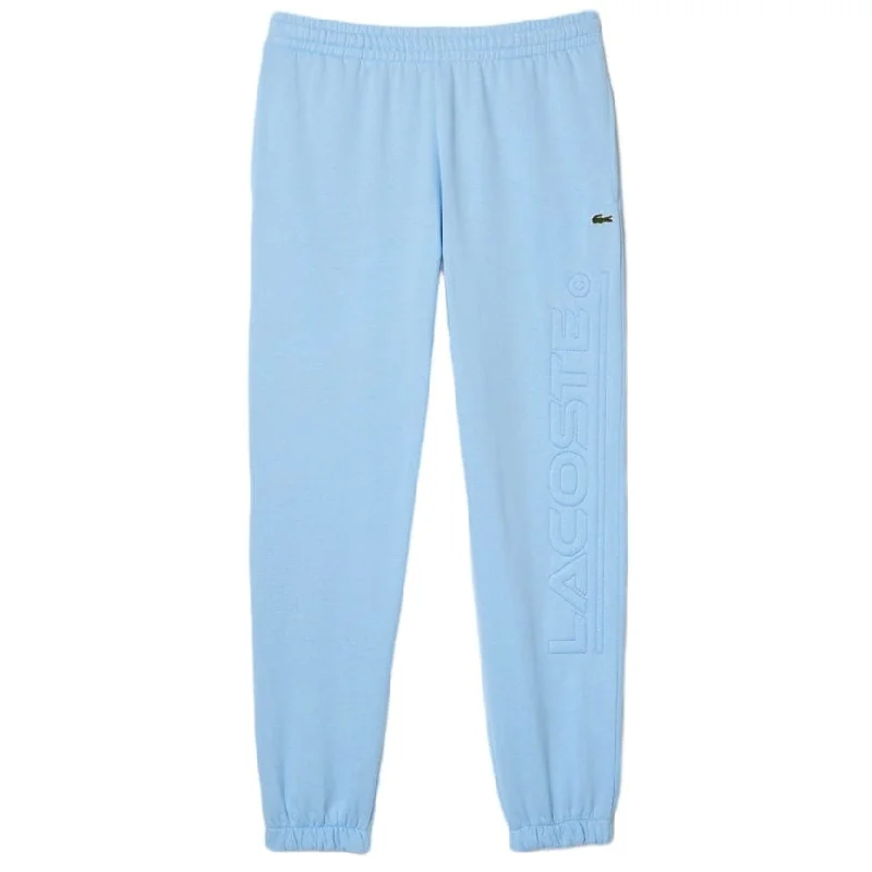 Men's Pants with Contrast StitchingLacoste Logo Detail Sweatpants (Pastel Blue) XH2101-51