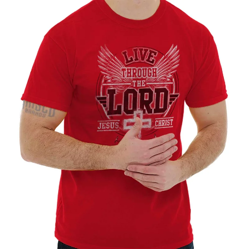 Men's Tailored Shirts for a Sharp AppearanceThrough the Lord T Shirt
