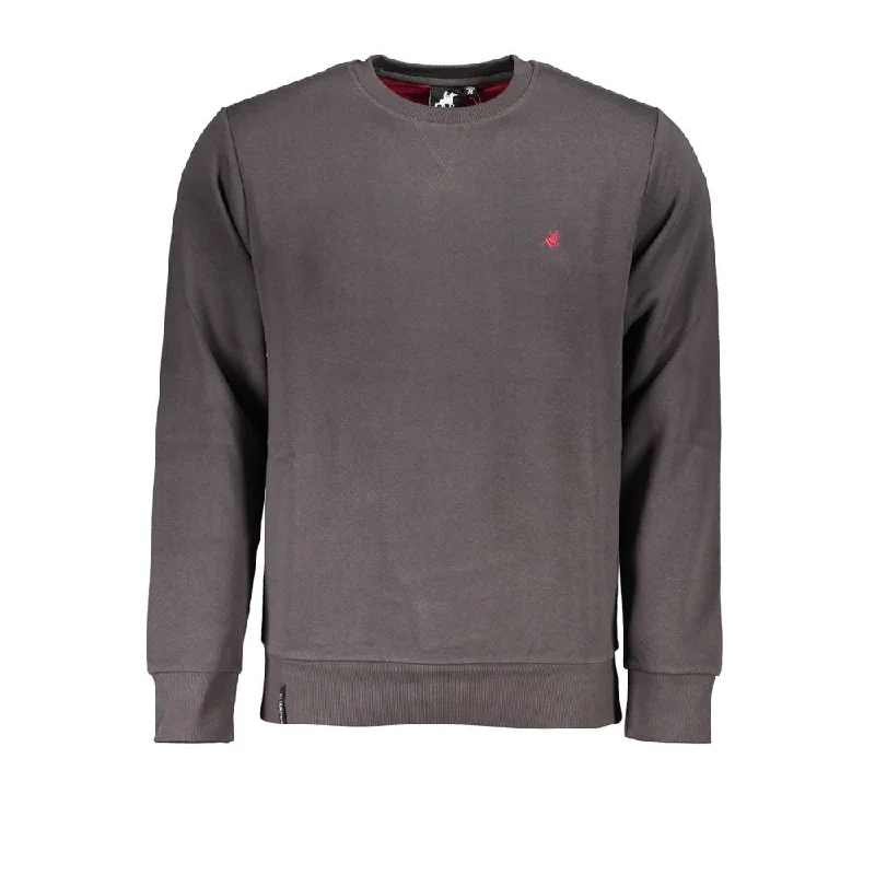 Versatile Men's Zip-Up SweatersU.S. Grand Polo Cotton Men's Sweater