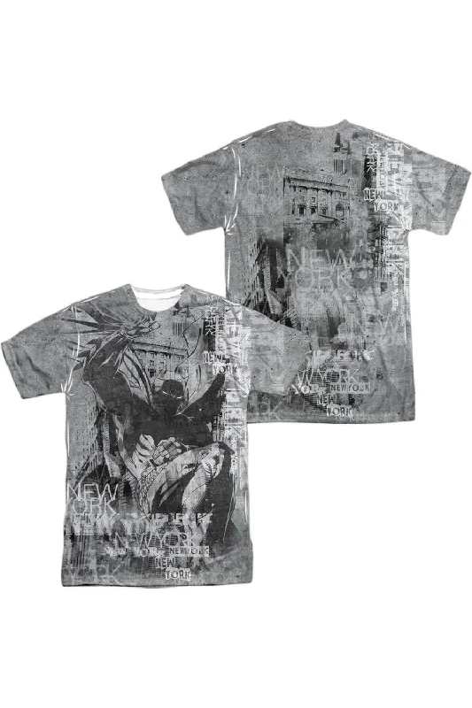 Men's Shirts with Drawstring WaistbandsBatman Knight Life (Front/Back Print) Short Sleeve Adult 100% Poly Crew Tee / T-Shirt Men's Shirts with Drawstring WaistbandsBatman Knight Life (Front/Back Print) Short Sleeve Adult 100% Poly Crew Tee / T-Shirt