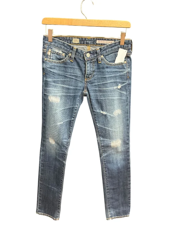 Jeans for Men with Skinny LegsJeans Straight By Adriano Goldschmied In Blue Denim, Size: 00