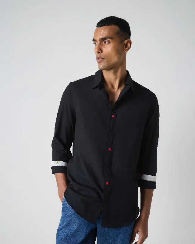 Men's Affordable Shirts for Budget-Friendly StyleBawa Shirt - Black
