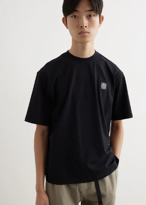Men's Shirts with Snap ButtonsPatch Compass Logo T-Shirt