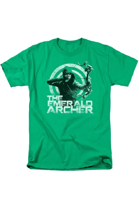 Men's Shirts with Embroidered DesignsArrow Archer Short Sleeve Adult Tee / T-Shirt
