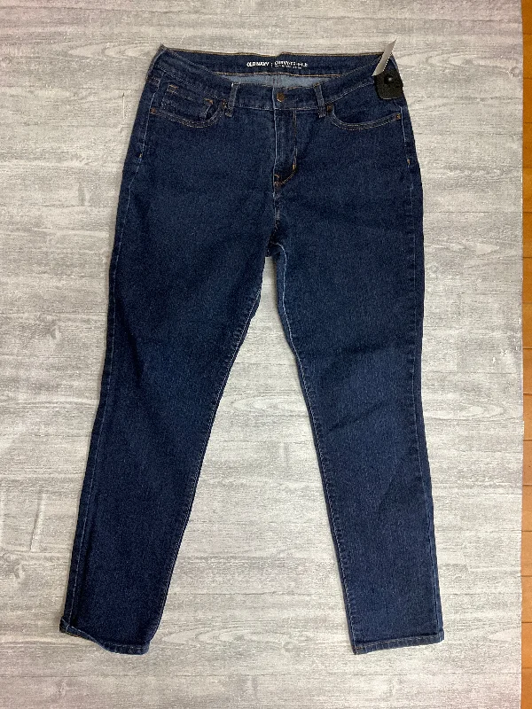 High-Waisted Bootcut Men's JeansJeans Skinny By Old Navy In Blue Denim, Size: 12