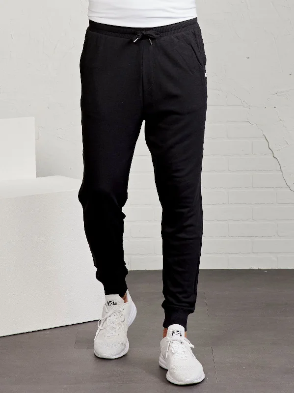 Men's Pants with Embroidered DesignsStadium French Terry Jogger