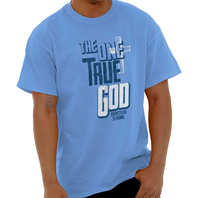 Men's Organic Cotton Shirts for Eco-ConsciousnessOne True God T Shirt