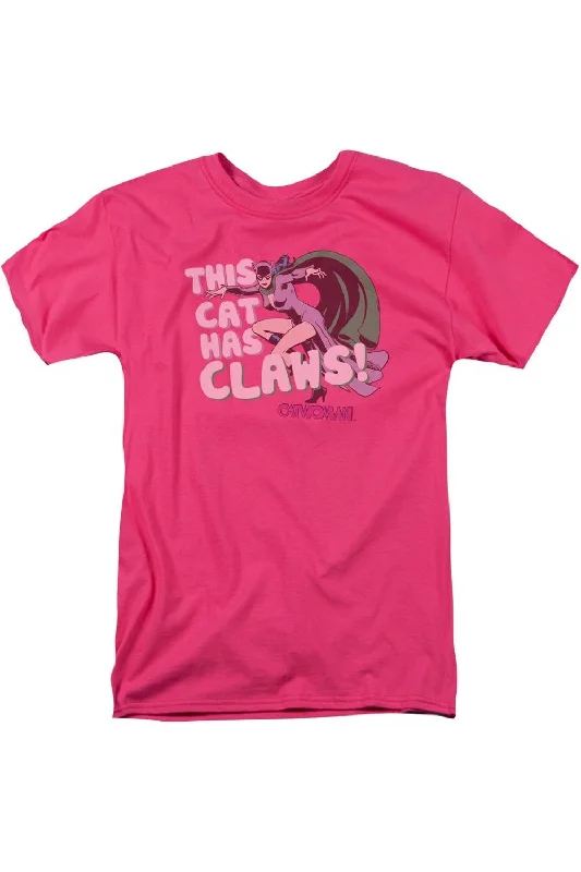 Men's Shirts with TiesDC Comics Claws Short Sleeve Adult Tee / T-Shirt
