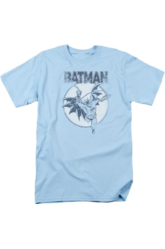 Men's Sleeveless TopsBatman Swinging Bat Short Sleeve Adult Tee / T-Shirt