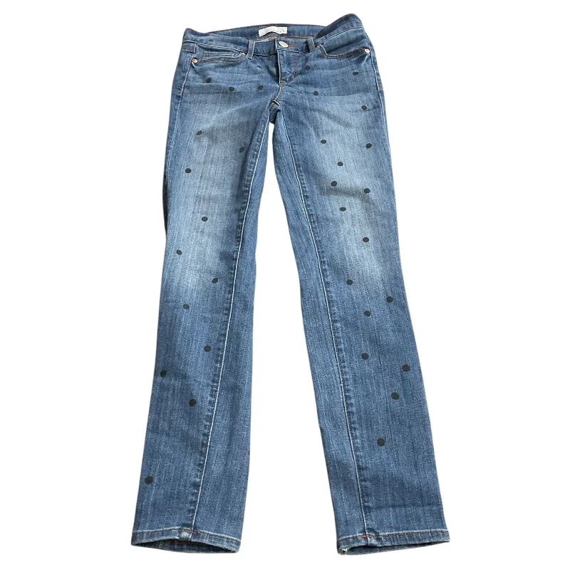 High-Waisted Men's JeansJeans Skinny By Loft In Polkadot Pattern, Size: 0