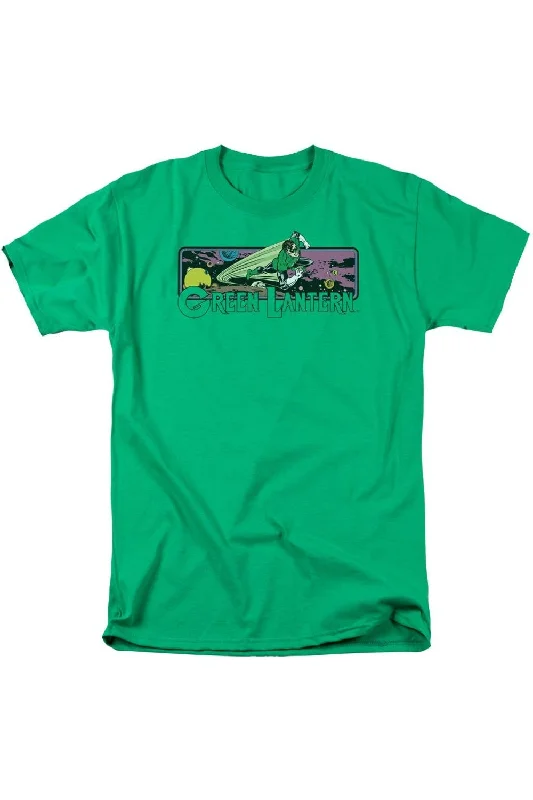 Men's Shirts with Belt LoopsDC Comics Green Lantern Cosmos Short Sleeve Adult Tee / T-Shirt Men's Shirts with Belt LoopsDC Comics Green Lantern Cosmos Short Sleeve Adult Tee / T-Shirt