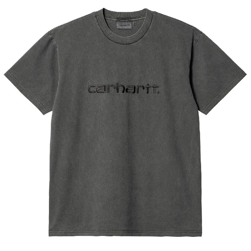 Breathable Men's Mesh TopsCarhartt WIP  S/S Duster T-Shirt Black