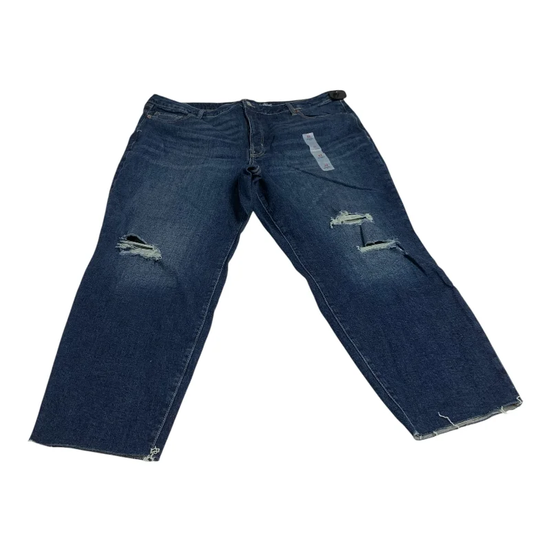 Stylish Men's JeansJeans Straight By Old Navy In Blue Denim, Size: 22