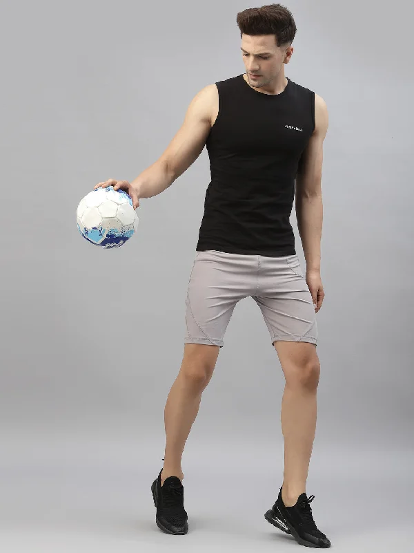 Men's Pants with Stretchable Fabric for FlexibilityJUMP USA Men Rapid Dry-Fit Solid Training Short Tights Men's Pants with Stretchable Fabric for FlexibilityJUMP USA Men Rapid Dry-Fit Solid Training Short Tights