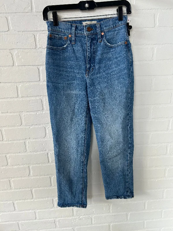 Men's Jeans Made in USAJeans Straight By Madewell In Blue Denim, Size: 0