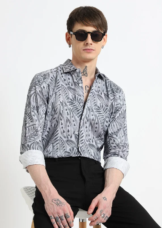 Men's Performance Fabric Shirts for All-Day ComfortWildleaf Printed shirt
