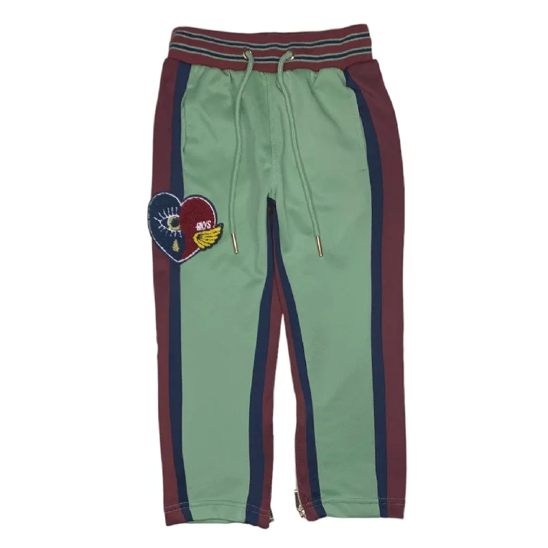 Men's Pants with Patch PocketsKids BKYS Heart Jogging Pant (Olive) - BKP856K