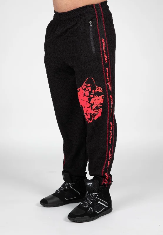 Classic Men's JeansBuffalo Old School Pants - Black/Red