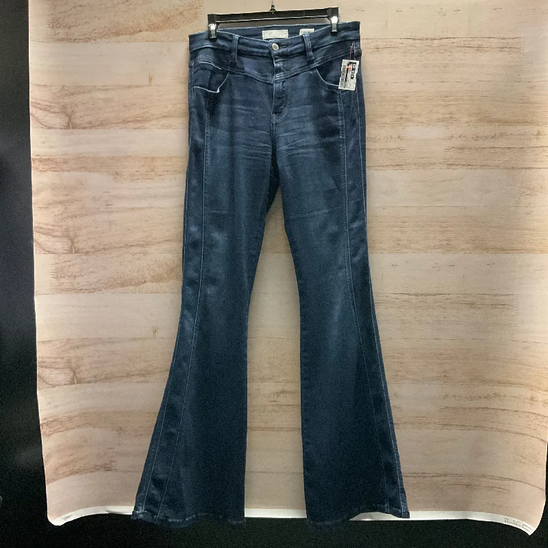 Men's Ripped JeansJeans Flared By Kancan In Blue Denim, Size: 4