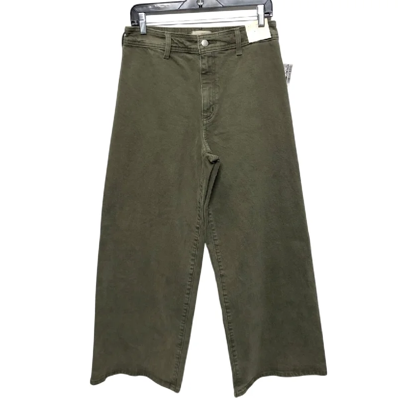 Elegant Men's JeansJeans Wide Leg By Universal Thread In Green, Size: 8
