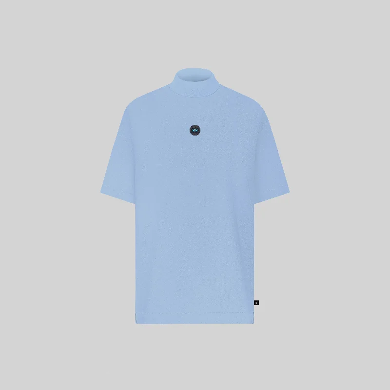Men's Shirts with Double-Breasted DesignsBARCHETTA T-SHIRT OVERSIZE FADED DENIM