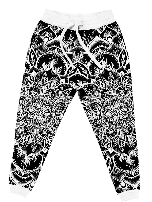 Men's Elastic-Waisted Pants for Easy MovementYin Mandala Unisex Joggers